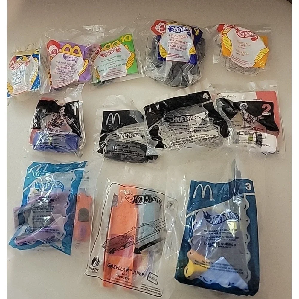 McDonald's Hot Wheels Happy Meal toys‎ new in package various years matchbox